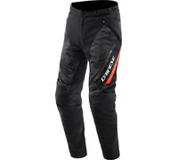 Dainese Drake 2 Super Air Tex Pantalon Textile Moto, noir-rouge, taille 46 pour homme