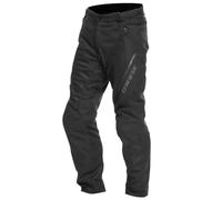 DAINESE - Drake 2 Super Air Tex Pants, Pantalon de Moto Ventilé, Tissu, pour la Saison d'Eté, avec Protecteurs Amovibles, Homme, Noir/Noir, 60