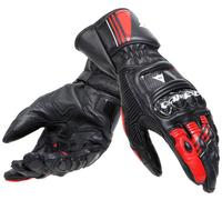 Dainese Druid 4 Gants de moto, noir-blanc-rouge, taille XL pour homme