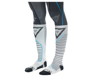 Dainese Dry Long Socks Chaussettes moto Noir/Bleu 39-41 unisex