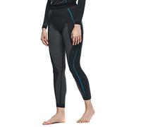 Dainese Dry Pants Lady Couche de Base inférieure, Noir/Bleu, L/XL Femme