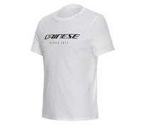 Dainese Essence Wordmark, t-shirt M Blanc/Noir Blanc/Noir