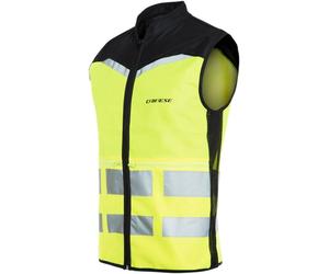 Dainese Explorer Packable High Vis Gilet, noir-jaune, taille L pour homme