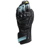 DAINESE GANTS FIERO METAL - L - GANTS FIERO METAL - NOIR/JAUNE