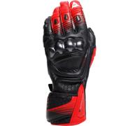 DAINESE FIERO METAL Handschuhe schwarz-rot-lava-weiß XXL