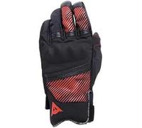 Dainese Fulmine D-Dry Gants de moto, noir-rouge, taille 2XL pour homme