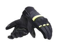 Dainese Fulmine D-Dry Gants de moto, noir-jaune, taille M pour homme
