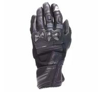 Dainese Gants moto cuir femme Reacto Carbon Long Noir/Anthracite