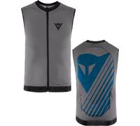 Dainese - Gilet de Protection - Scarabeo Flexagon Waistcoat 2 Silver Filigree Stellar - Taille Enfant M - Gris Gris M