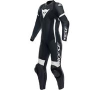 Dainese Grobnik S26, Combinaison en cuir 1pcs. perforée femmes 46 Noir/Noir/Blanc Noir/Noir/Blanc