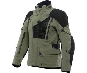 Dainese Hekla Absoluteshell Pro 20K D-Dry Veste textile de moto, noir-vert, taille 46 pour homme