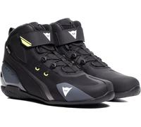 DAINESE HERIAN D-WP Motorradschuh schwarz-weiß-fluo-gelb 45