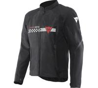 Dainese Veste textile moto Herosphere Air Stripes S26 ventilée d'été Homme 44 Noir/Blanc/Rouge