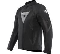 Dainese Veste de moto Herosphere Air Tex – Été ventilée, protections douces – Homme Noir/Blanc 56