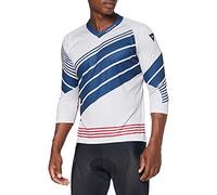 Dainese HG Jersey 2 T- T-shirt de Vtt Homme, Vapor-Blue/Black-Iris/Chili-Pepper, S