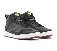 Dainese Chaussures de moto Suburb Air - Noir/Blanc/Vert foncé - Taille 42 EU