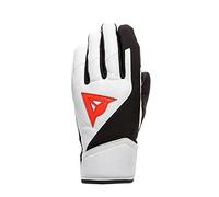 Dainese - HP Gloves Sport, Gants de Ski en Cuir, Thermiques, Renforts de Paume, Blanc/Noir, pour Hommes et Femmes
