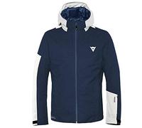 Dainese Hp2 M4 Blouson de Ski Homme, Black-Iris/Lily-White/Lily-White, FR : 2XL (Taille Fabricant : XXL)