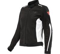 Dainese Hydraflux 2 Air D-Dry, veste textile imperméable pour fe 42 Noir/Noir/Blanc Noir/Noir/Blanc