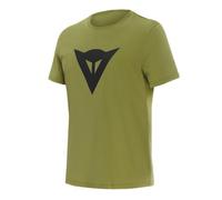 Dainese Hyper Speed Demon T-Shirt col Rond, Vert Olive, XL Men's