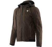 Dainese Softshell Hoodie Jacket Vert,Marron 48 Homme