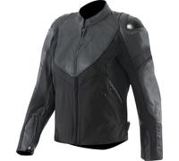 Dainese Iperattiva Veste de moto en cuir/textile pour femmes, noir, taille 46