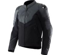 Dainese Iperattiva, Veste en cuir-textile 50 Noir Noir