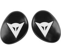 DAINESE - Knee Slider Rss 4.0, Genouillère pour Moto, Protection de Genou de Remplacement pour Moto, pour Hommes et Femmes, Noir/Blanc