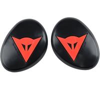 Dainese Genouillère pour moto Knee Slider Rss 4.0 – Remplacement unisexe – Noir/Rouge fluo