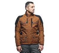 Dainese - Ladakh 3L D-Dry Jacket, Veste Moto De Tourisme Imperméable, Protection Des Épaules Et Des Coudes, 4 Saisons, Veste De Moto Pour Hommes, Robe De Moine/Noir, 64