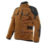 Dainese Ladakh 3L D-Dry Veste textile de moto, noir-brun, taille 46 pour homme