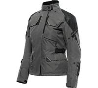 Dainese Ladakh 3L D-Dry Veste textile de moto pour dames, Gris/Noir, Taille 38