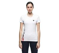 Dainese Outlet Logo Short Sleeve T-shirt Blanc L Femme