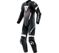 DAINESE LAGUNA SECA 1-Teiler Lederkombi perf. schwarz-weiß-antrazit 52