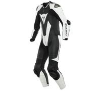 DAINESE LAGUNA SECA 5 Combinaison 1 pièce en cuir perforé noir-blanc 52