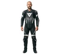 Dainese Laguna Seca 6 Perforated Leather Suit Noir 64 / Short Homme