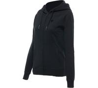 Dainese Logo Sweat à capuche zippé pour dames, noir, Taille XL