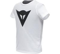 Dainese Logo T-shirt enfant, Blanc/Noir, Taille YL