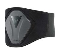 Dainese Lumbar Belt High, Ceinture Lombaire Réglable Moto, Noir, L