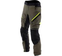Dainese Mangen Absøluteshell, pantalon textile imperméable 52 Olive/Noir/Jaune Néon Olive/Noir/Jaune Néon