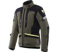 Dainese Mangen Absoluteshell Pro Veste textile de moto imperméable, olive, Taille 44