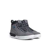 Dainese Metractive Woman D-WP Shoes, Chaussures De Moto Imperméables, Femme, Gris Foncé/Blanc, 38