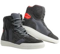 Dainese Metropolis Shoes, Chaussures de moto Homme, Carbon/Rouge Fluo, Taille 40 EU
