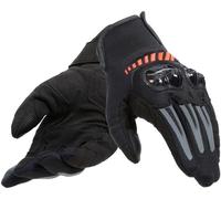 Dainese Mig 3 Air Tex Gants de moto, noir/rouge, Taille 3XL