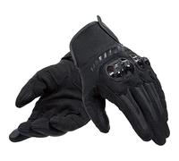 Dainese Mig 3 Air Tex Gloves, Gants Moto Été, Homme, Noir/Noir, S
