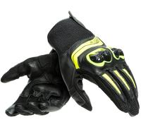 Dainese Mig 3 Unisex Gants de moto, noir/jaune, Taille 2XL