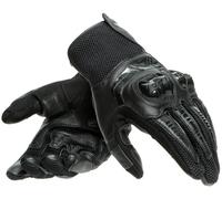 Gants de moto en cuir Dainese Mig 3 Noir / Noir