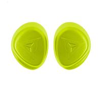 Dainese Mixte 1876164_041_n Slider de Moto pour les Coudes, Jaune Fluo, Taille unique EU
