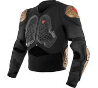 Dainese MX1, veste de protection niveau 1 L Noir/Cuivre/Rouge Noir/Cuivre/Rouge