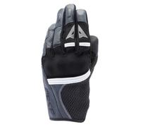 DAINESE - Namib Gloves, Gants de Moto Été, avec Tissu Elastique et Ventilé, Ecran Tactile, Homme, Noir/Iron Gate, S
